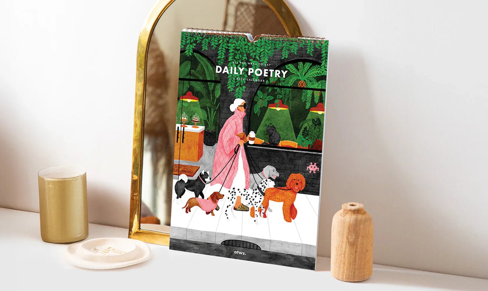 All the Ways to Say 2026 calendars – Daily Poetry illustration