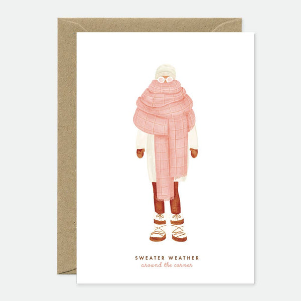 Greeting card - Sweater Weather - All The Ways To Say