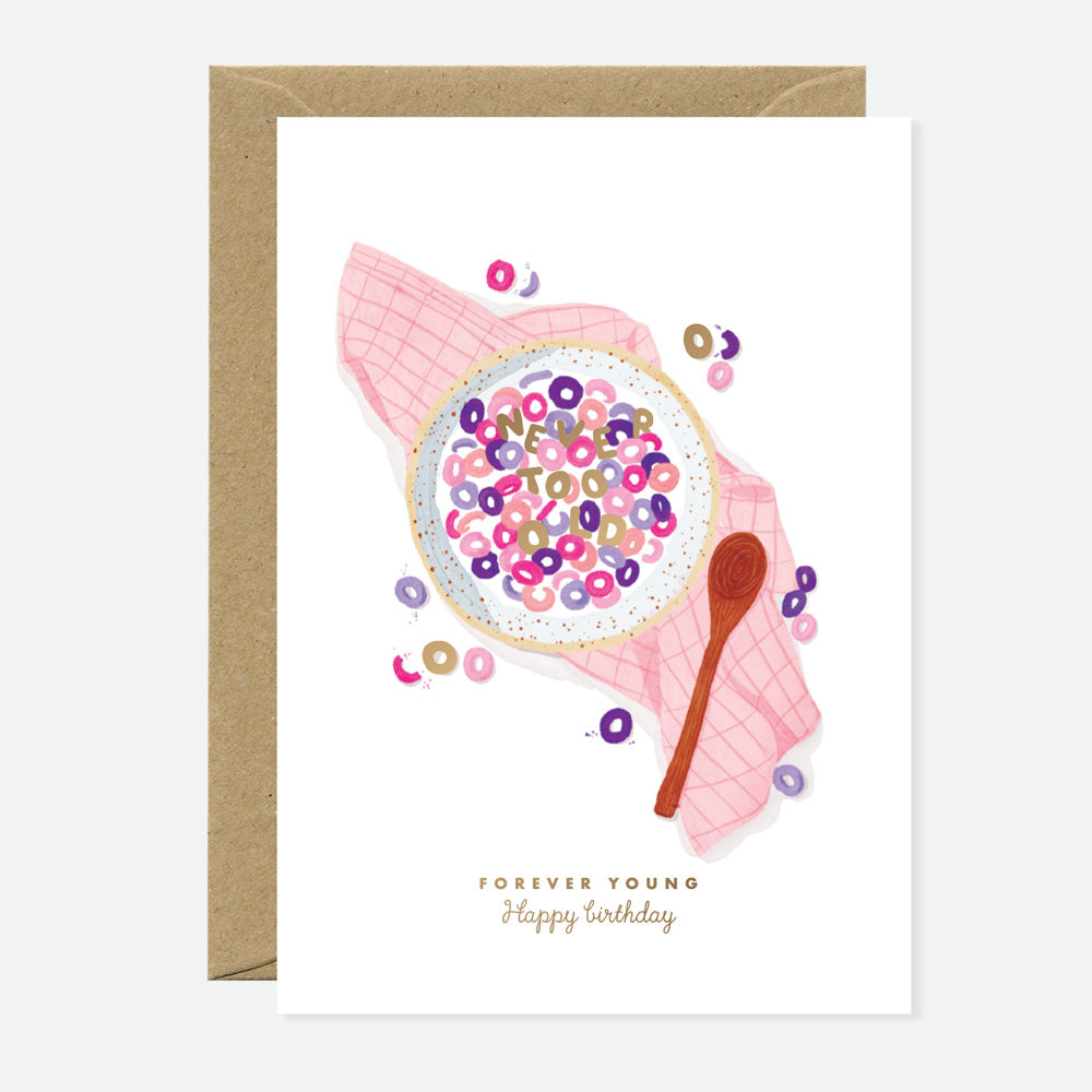 Cheerios Forever Young - Greeting Card - Gold Foil – ATWS USA