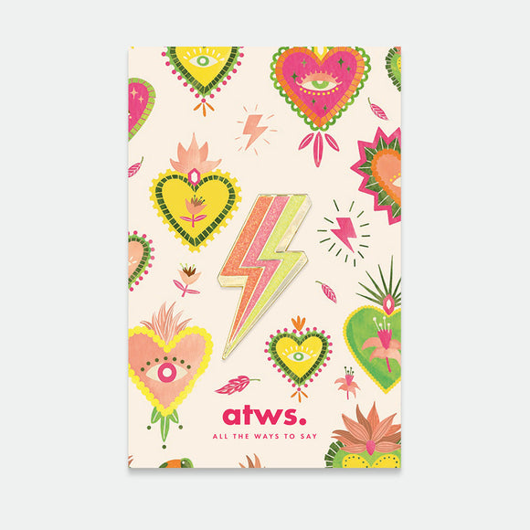 Pins - Lighting Bolt - All The Ways To Say