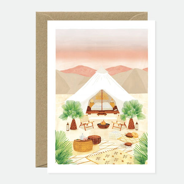 Greeting card - Glamping - All The Ways To Say